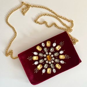 ShiraLeah Rhinestone Evening Bag